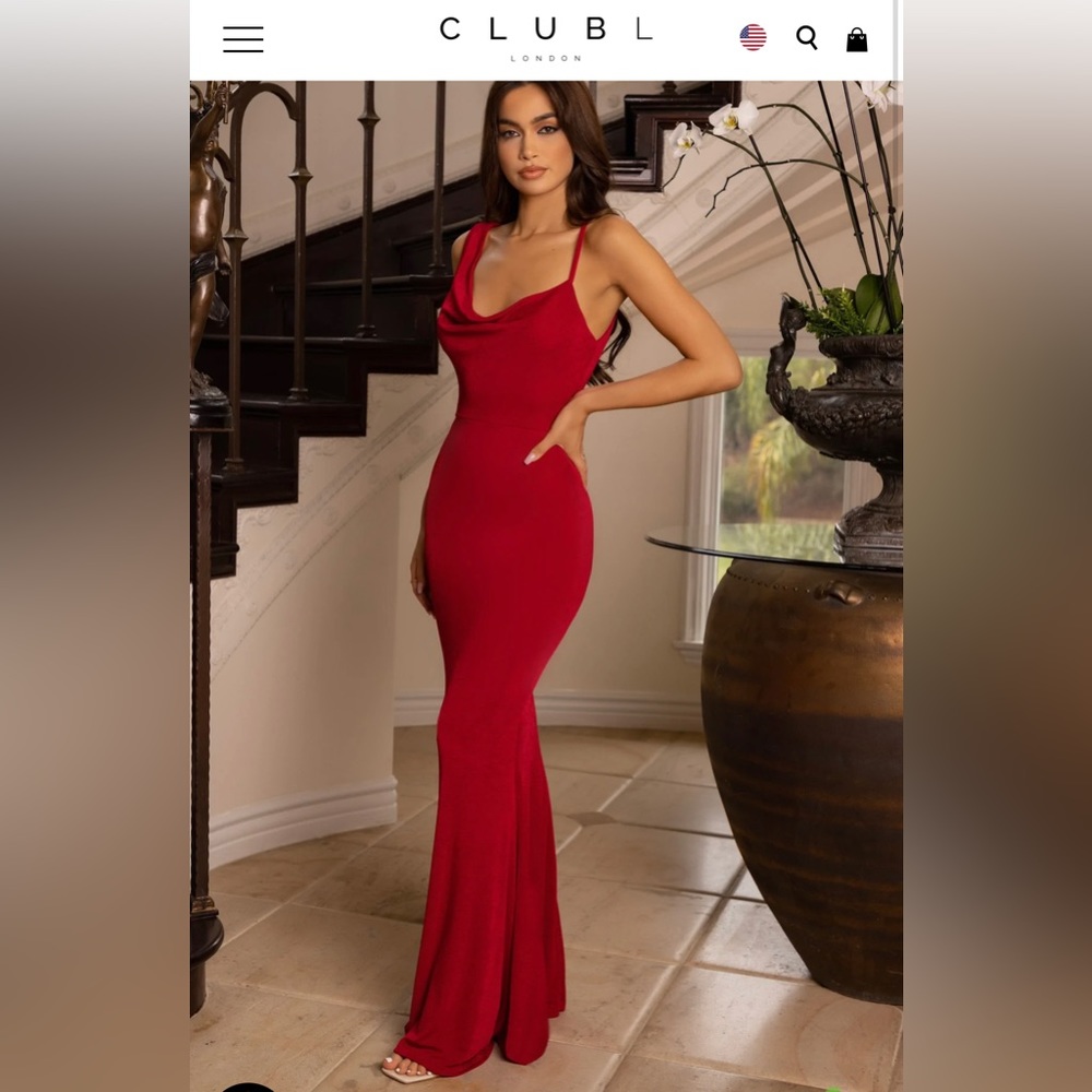 Red Club L London Dress